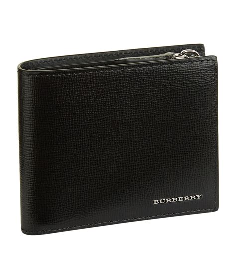 burberry prorsum black leather wallet|new Burberry leather wallet men.